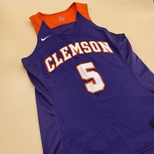 Nike Clemson Tigers‎ Elite Enforcer Basketball Jersey Women's M Purple #5